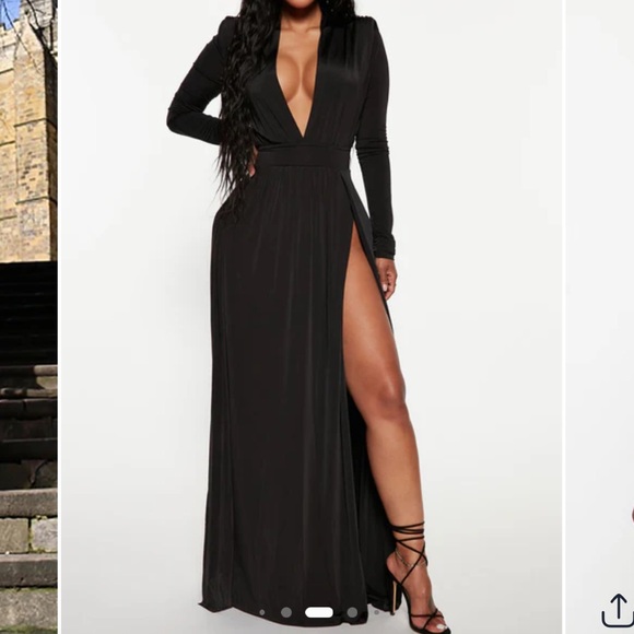 Fashion Nova Maxi Dress - Picture 1 of 9